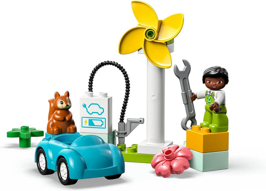 Wind Turbine Electric Car-1