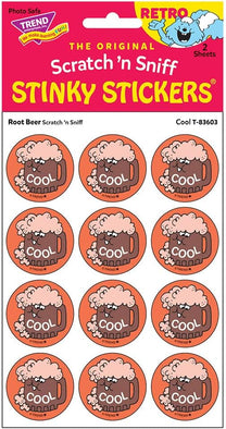 Cool, Root Beer Scratch 'n Sniff Stinky Stickers®