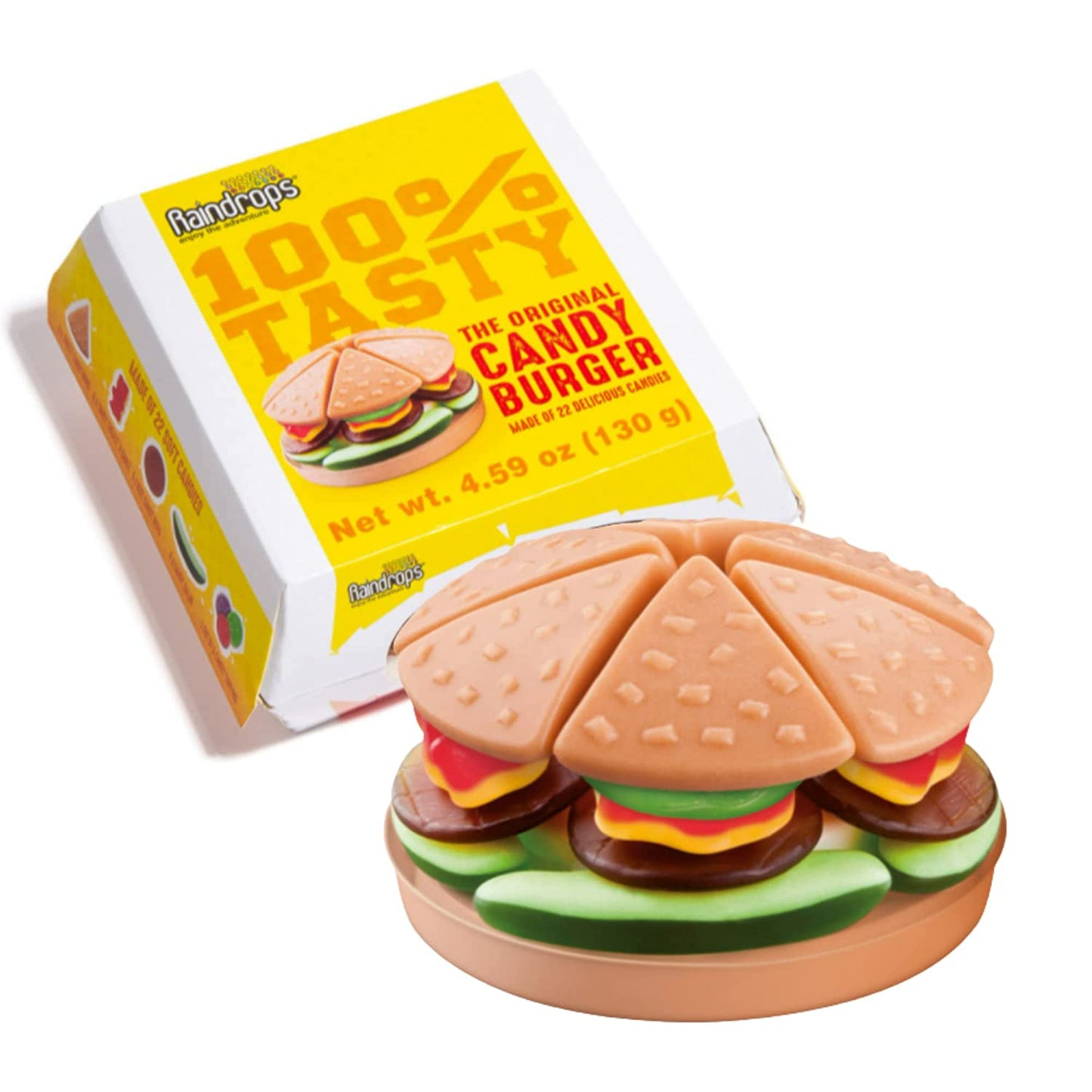 Raindrops Gummi Burger-3