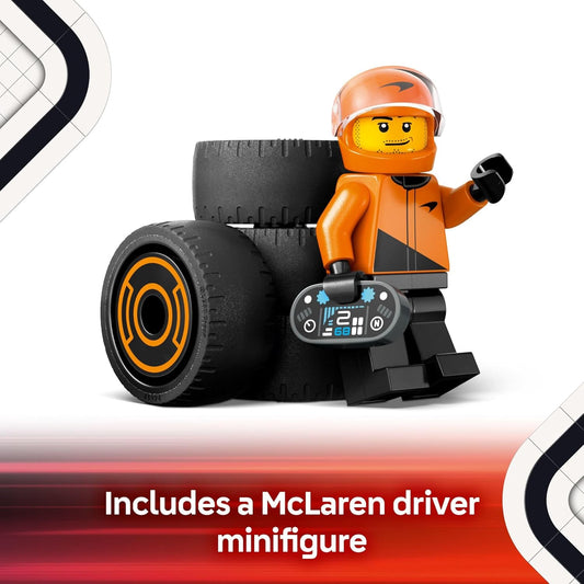 McLaren Race Car W Driver-1