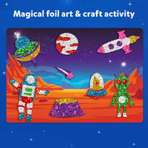Foil Fun Up in Space