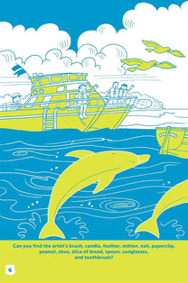 Let's Go Neon Travel Puzzle Book