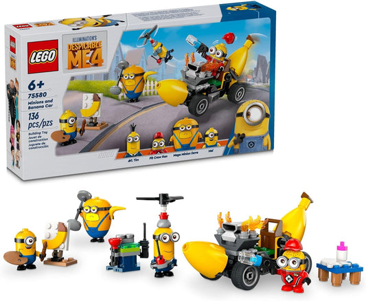 Minions and Banana Car-1