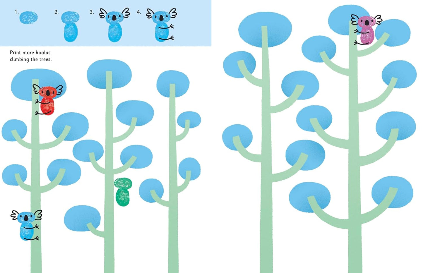 Fingerprint Animals Book-1