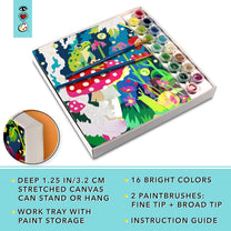 Paint Number Frog-1