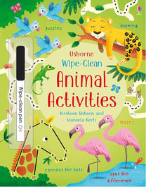 Wipe Clean Animal Activit