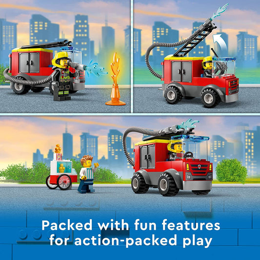 Fire Station Fire Truck-1