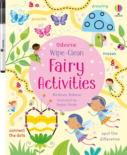 Wipe Clean Fairy Act Book-1