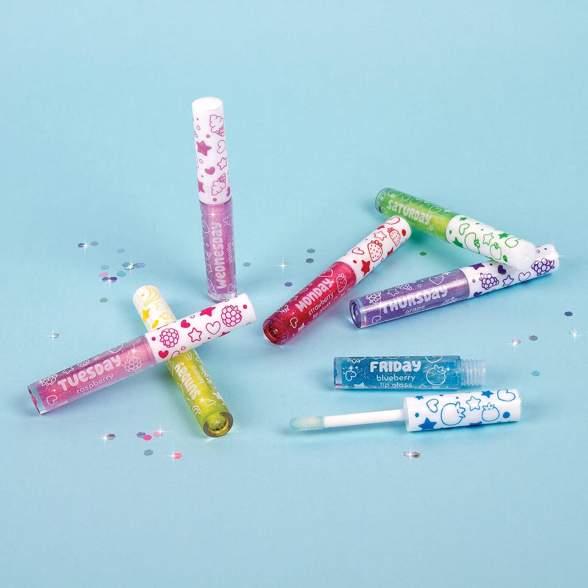 7 Days Glitter Lip Gloss-2