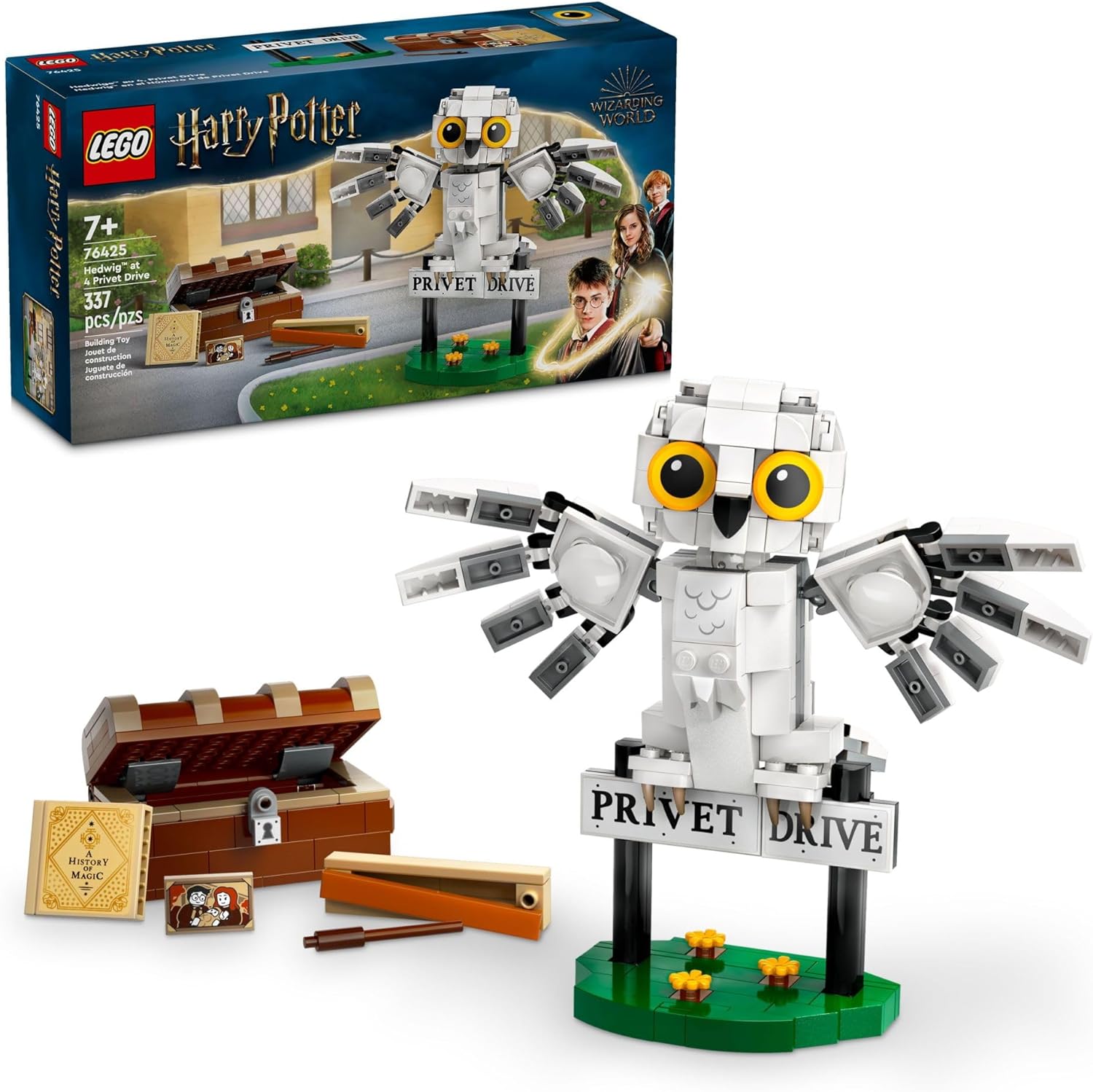 Hedwig at 4 Privet Drive-1