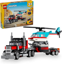 Flatbed Truck Helicopter