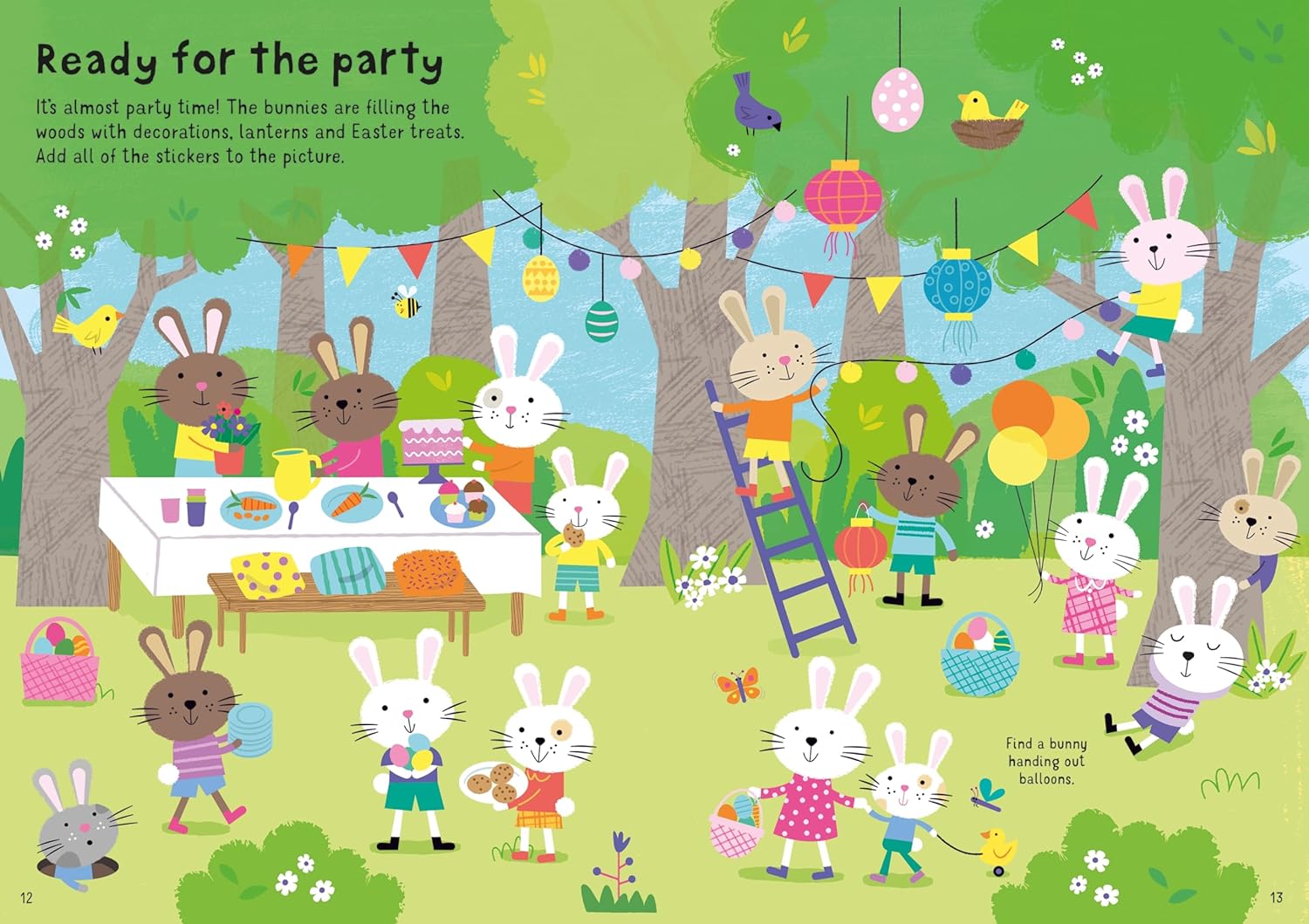 Little First Sticker Book Easter Bunny-3