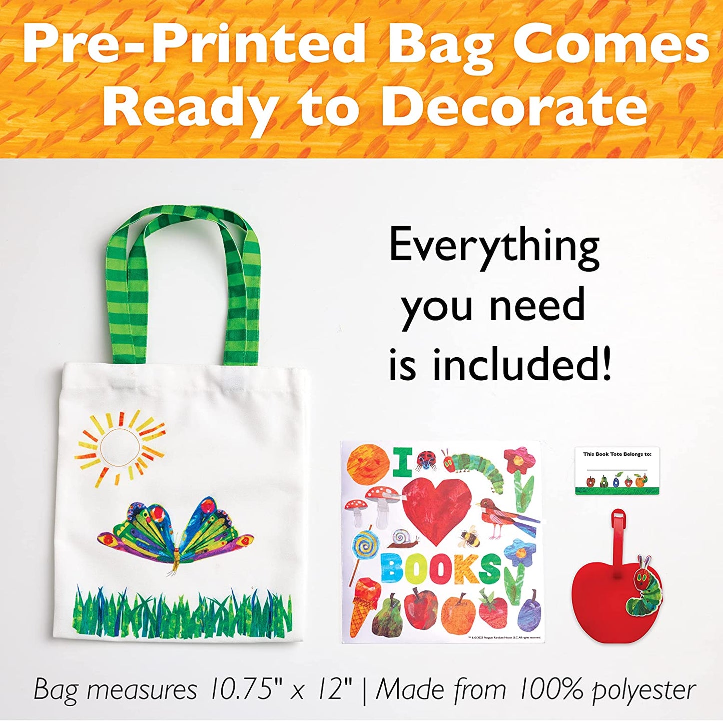 Hungry Caterpillr Bk Tote-1