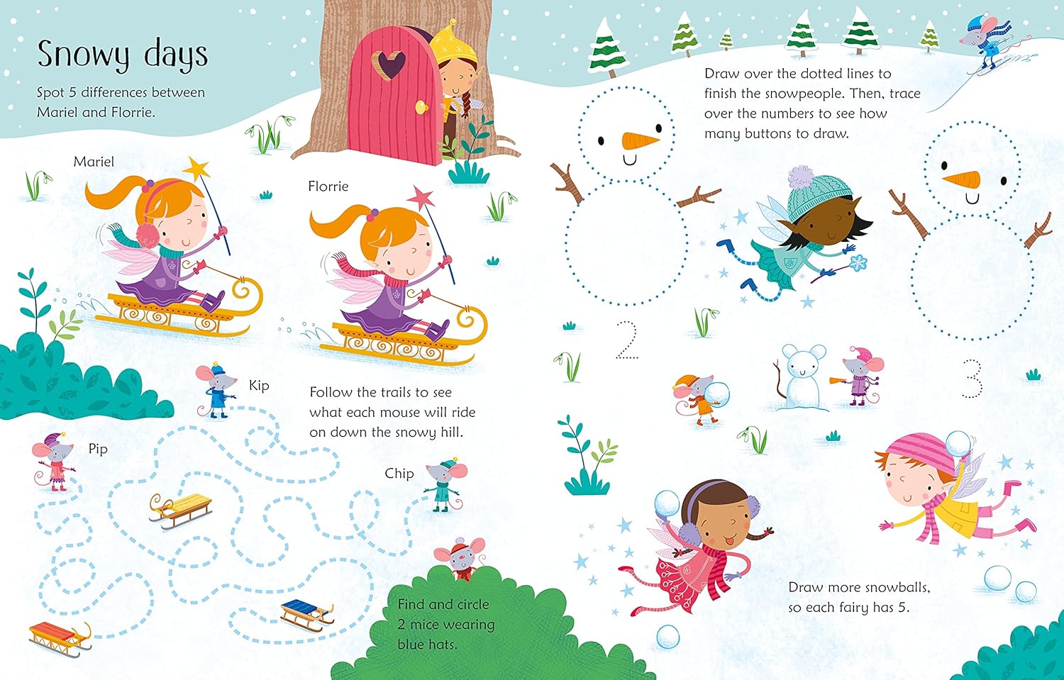 Wipe Clean Fairy Act Book-3