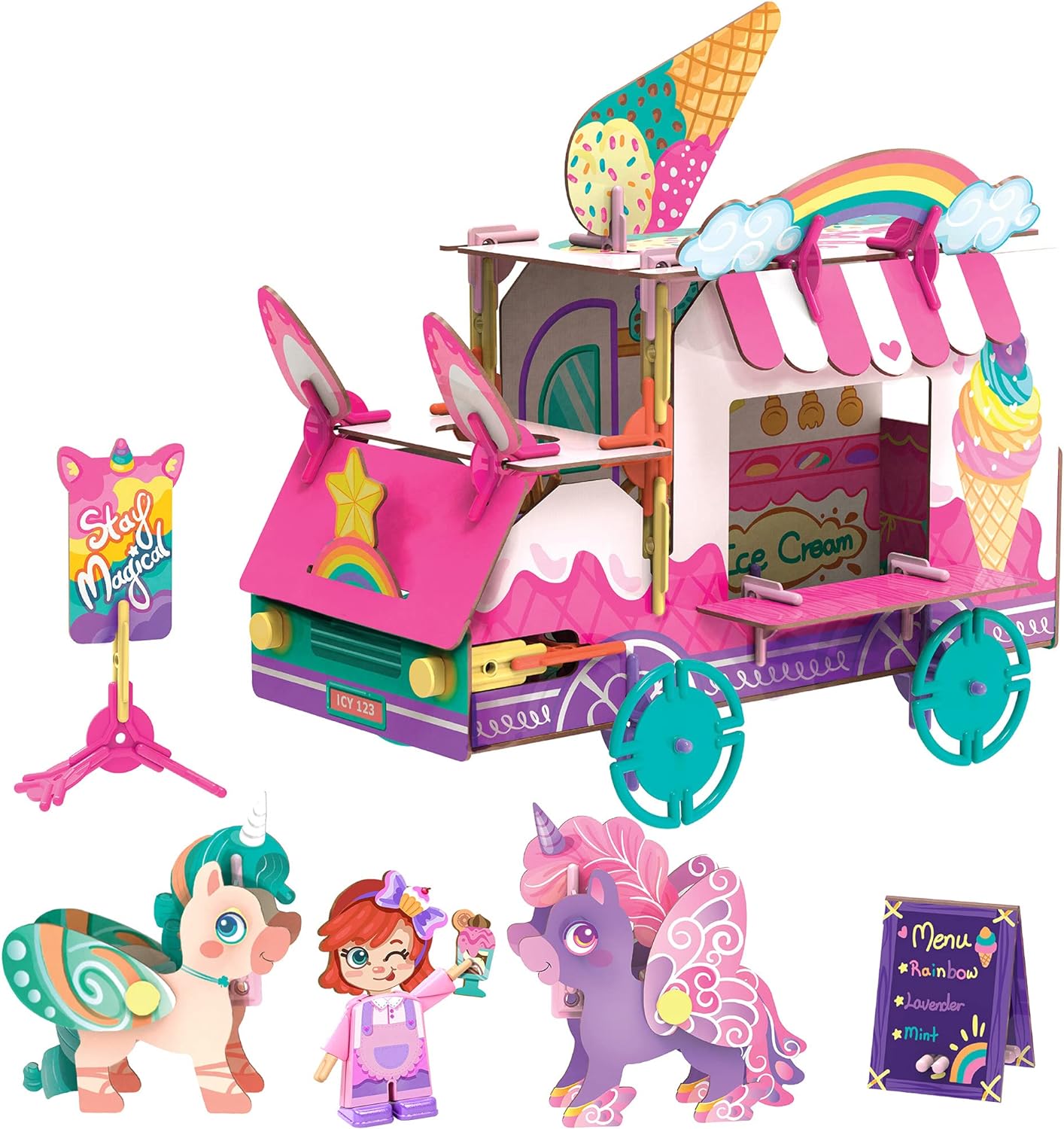 Unicorn Ice Cream Truck-4