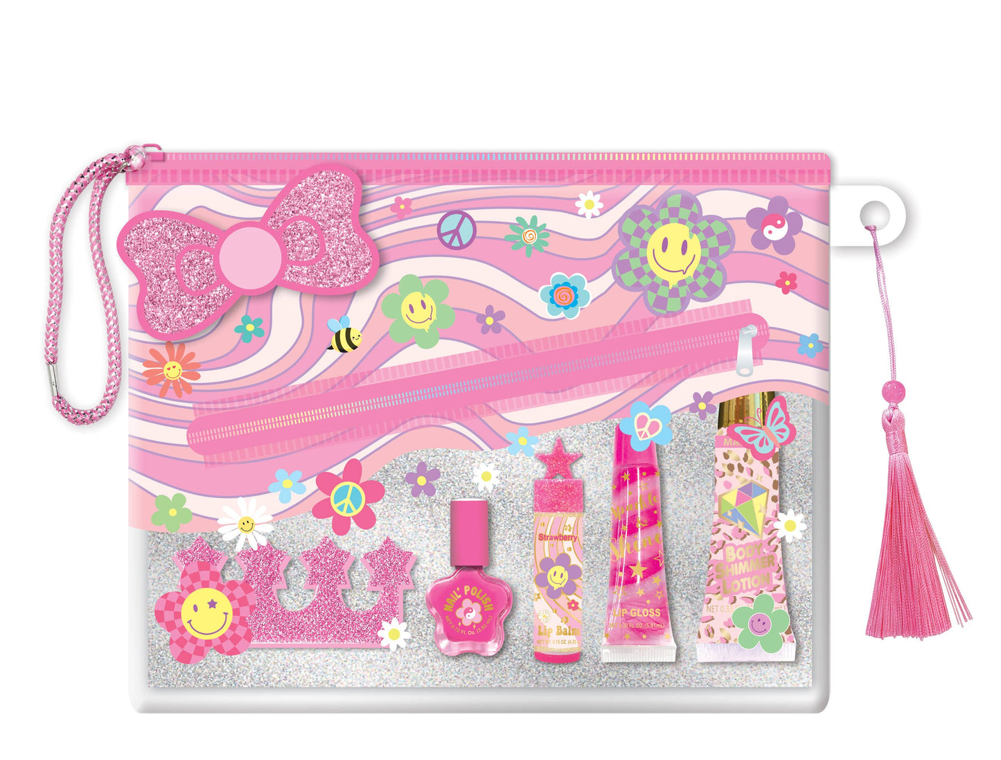 Beauty Pouch Groovy Flowr-1