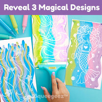 Squeegee Art Mermaid