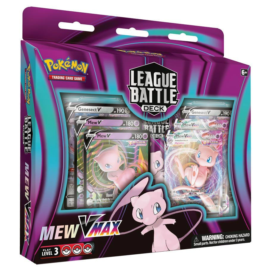 Pkm Mew Vmax League Deck-1