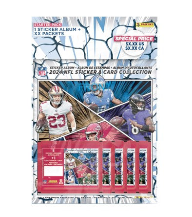 Nfl Stickers and Album-2