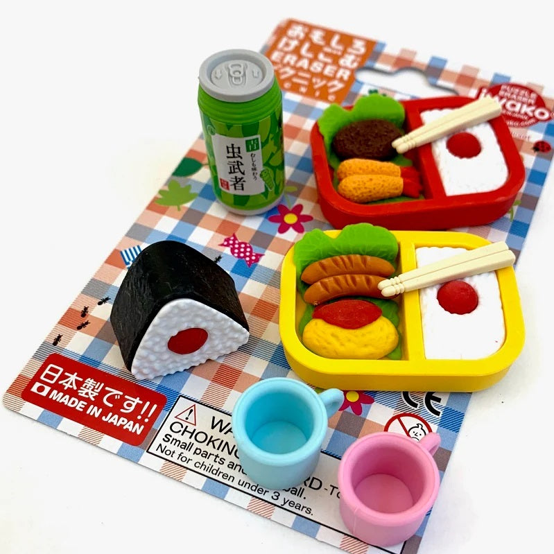 Picnic Eraser Set-2