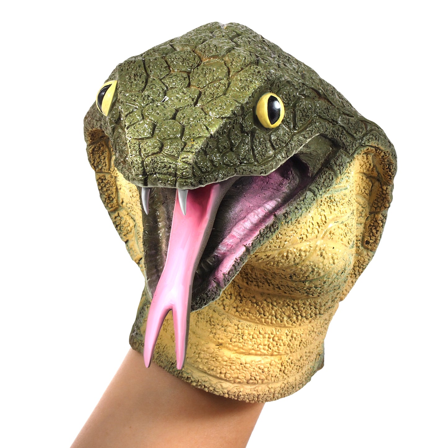 Stretchy Cobra Hand Puppet-1