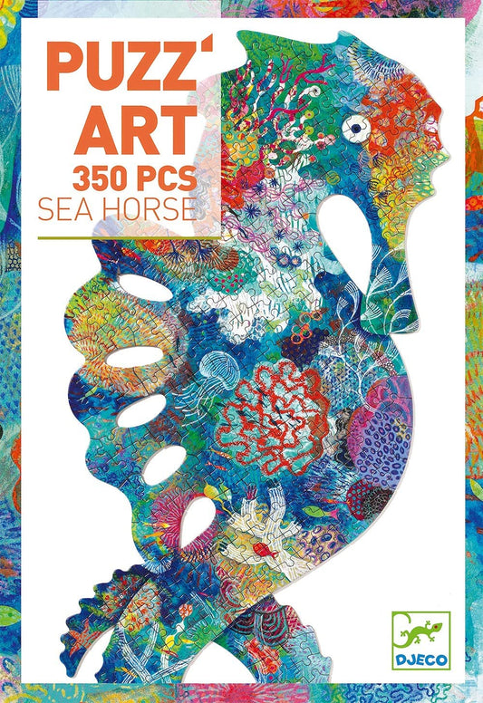 Sea Horse Puzz Art-1