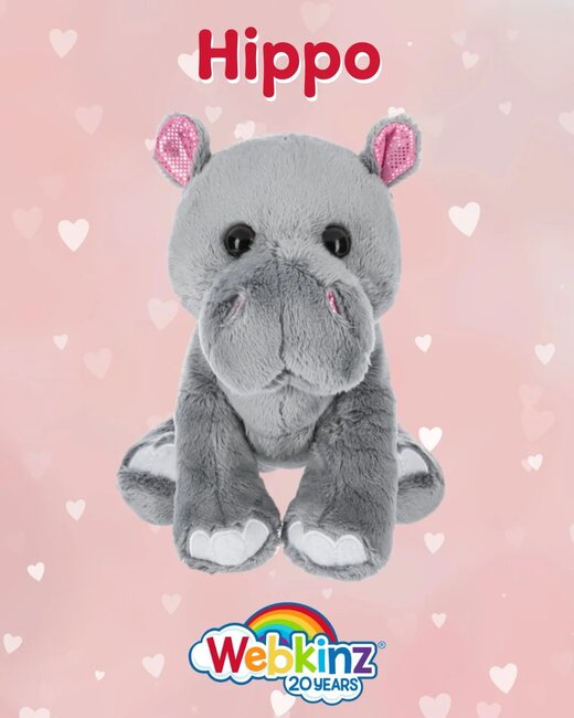 Webkinz Hippo-1