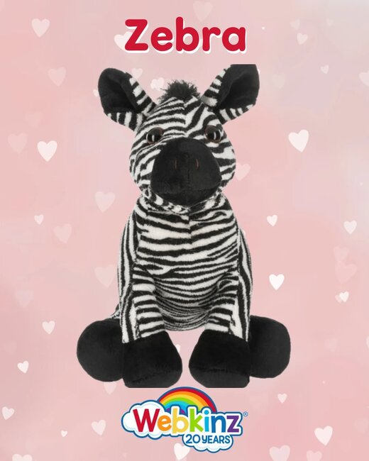 Webkinz Zebra-1