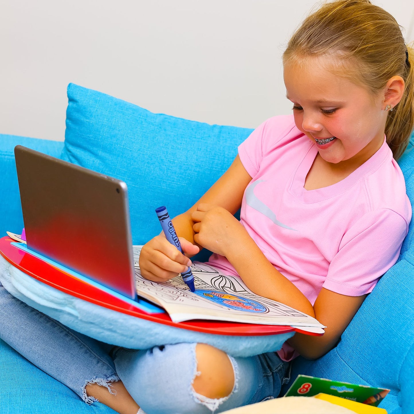 Rainbow Lap Desk-2