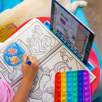 Rainbow Lap Desk-3