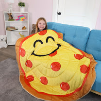 Pizza Weighted Blanket-1