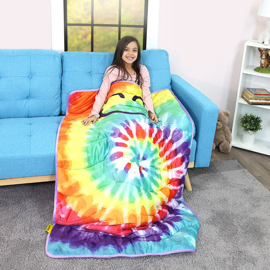 Tie Dyed Weighted Blanket-1