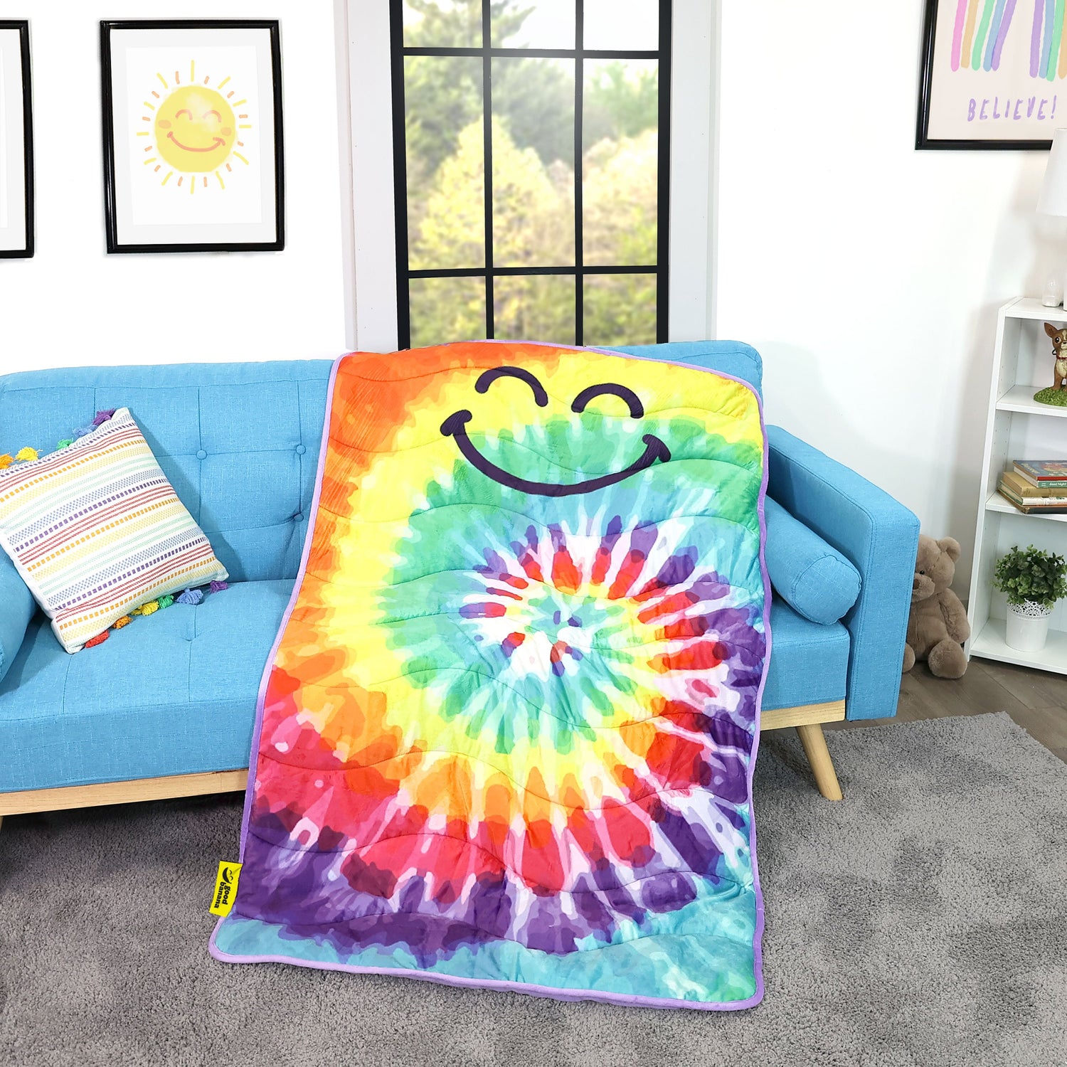 Tie Dyed Weighted Blanket-2