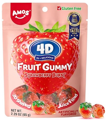 Amlos 4d Gummy Strawberry