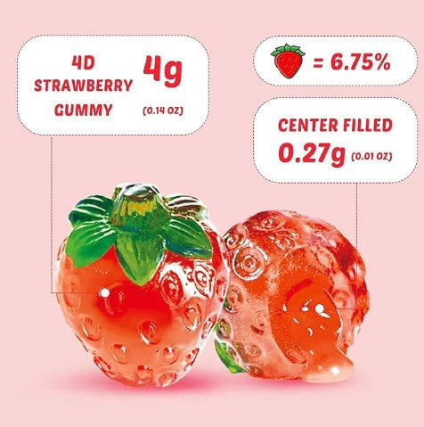 Amlos 4d Gummy Strawberry