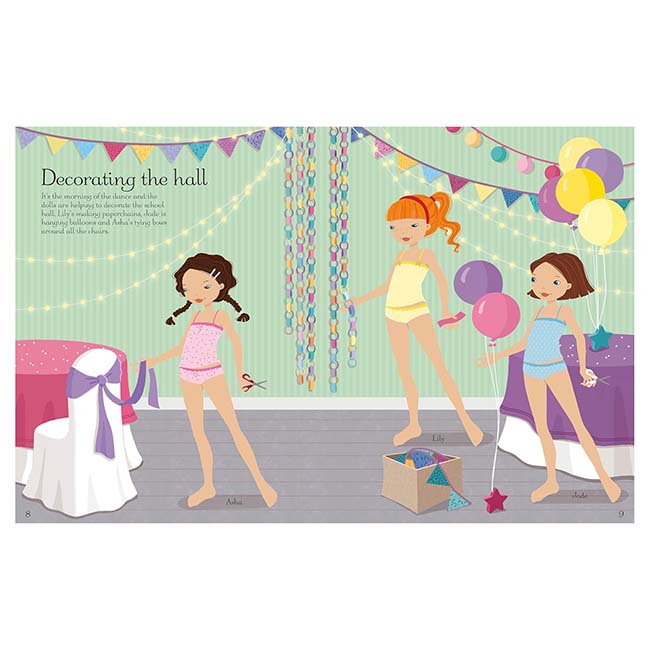 Sticker Dolly Dressing School Dance-3