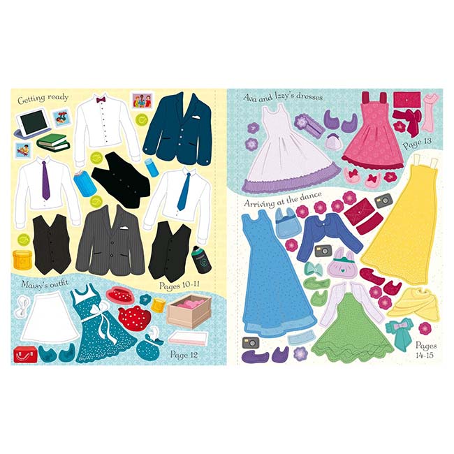 Sticker Dolly Dressing School Dance-4