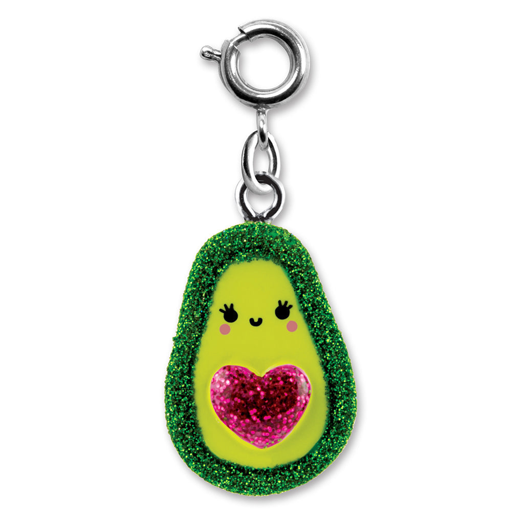 Glitter Avocado Charm-1