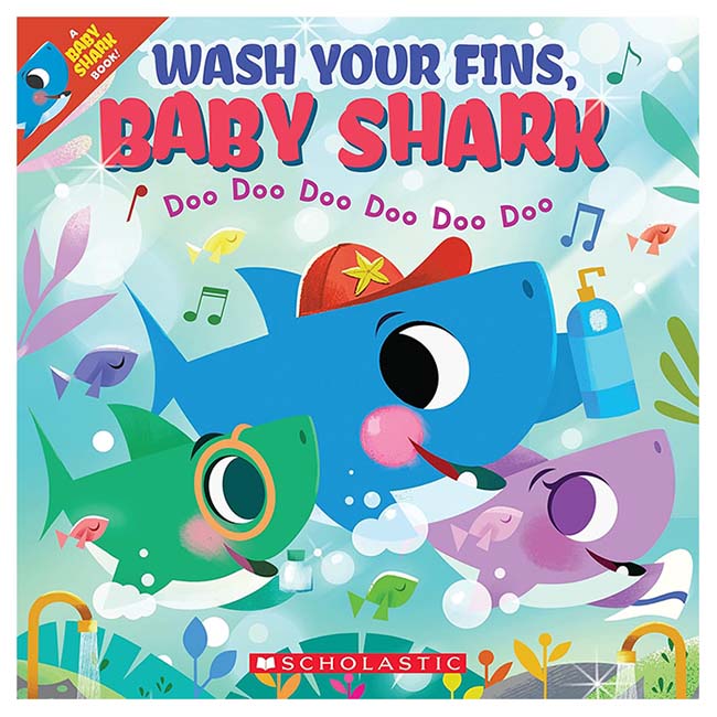 Wash Your Fins Baby Shark-1