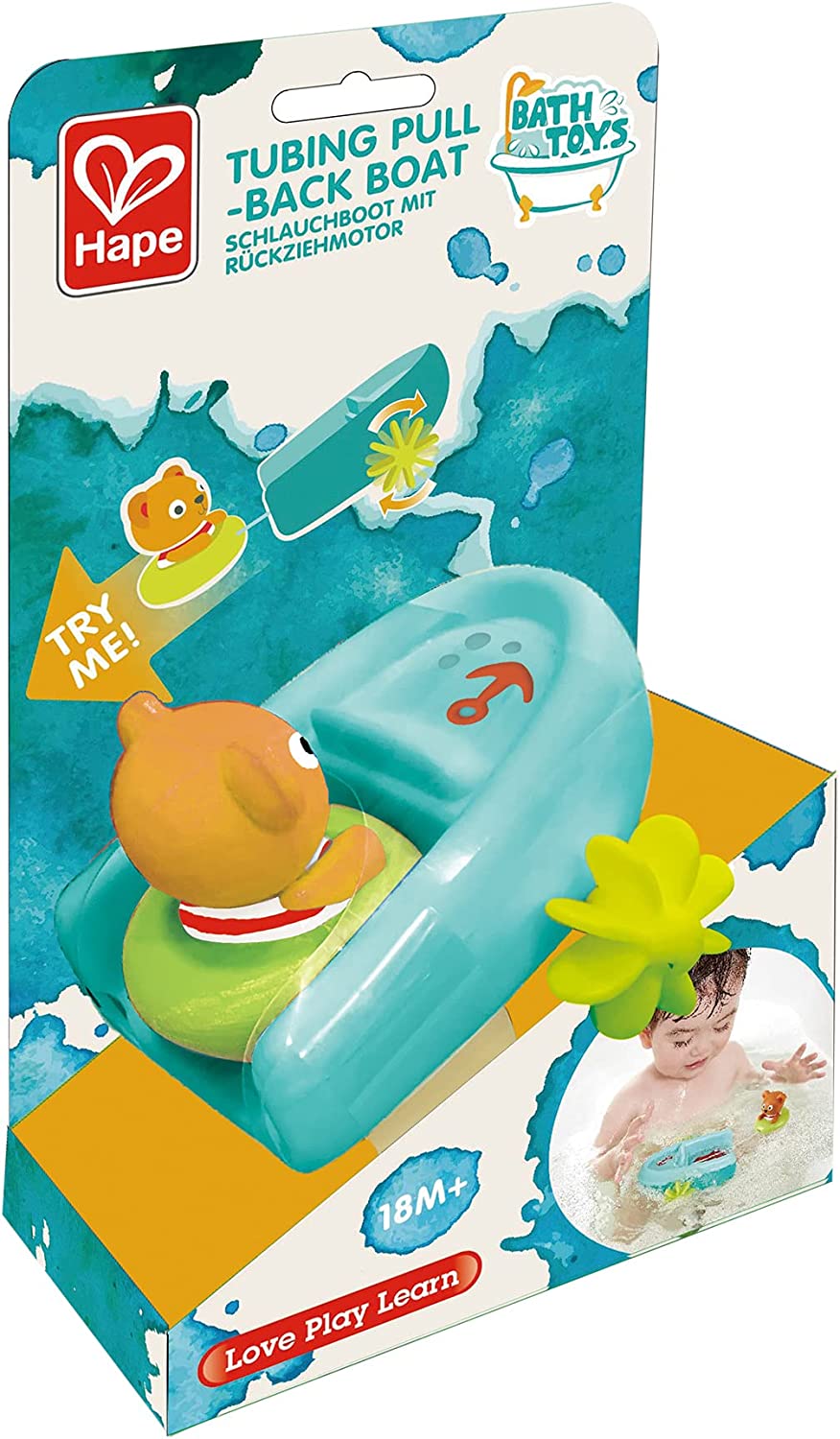 Tubing Pull-Back Boat