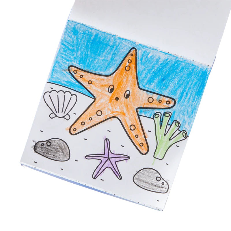 Sea Life Carry Color Book-4