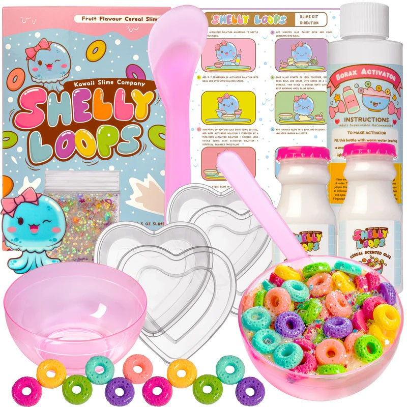 Loops Cereal Diy Slime-1