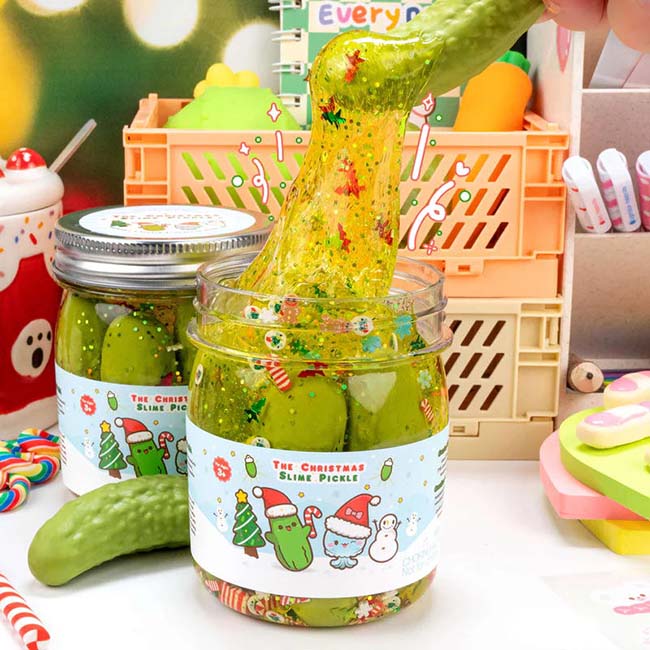 Christmas Pickle Slime-2