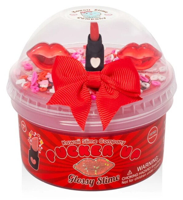 Pucker Up Glossy Slime-1