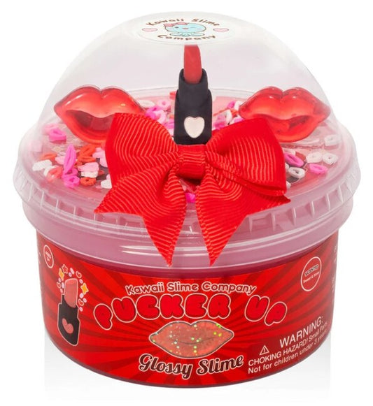 Pucker Up Glossy Slime-1