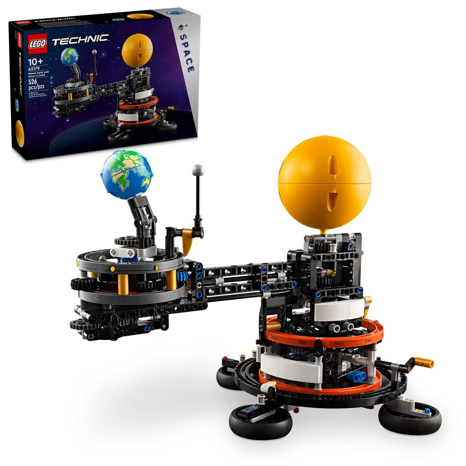Planet Earth Moon Orbit-1