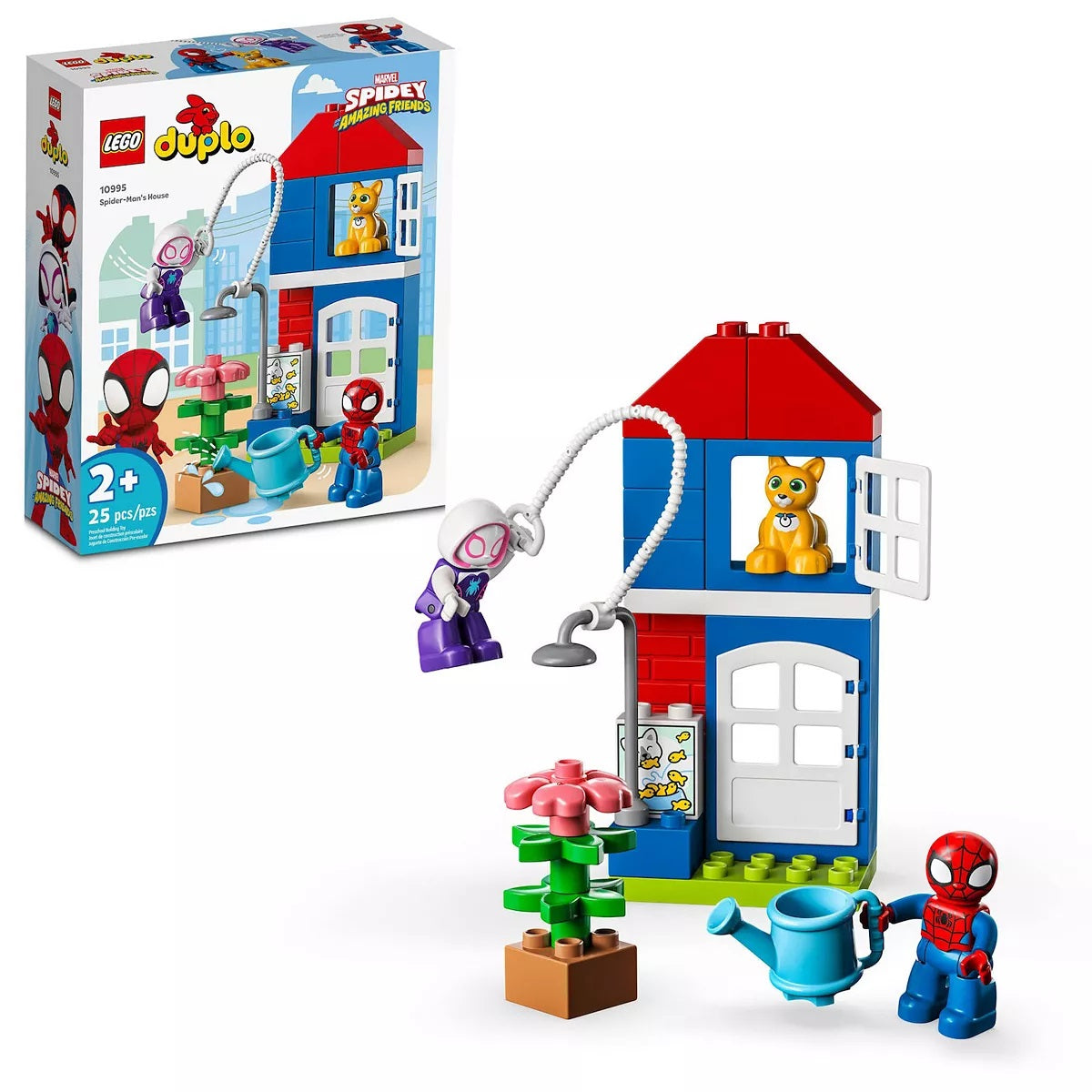 Duplo Spiderman's House-1