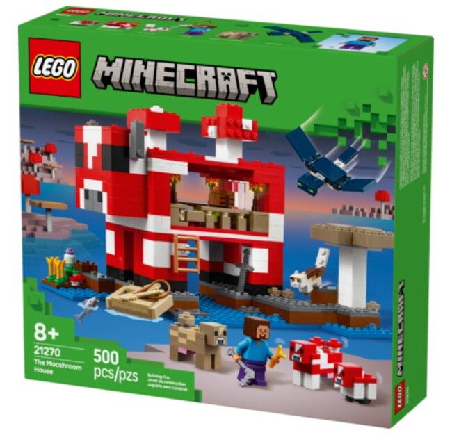 Minecraft: The Mooshroom House-1