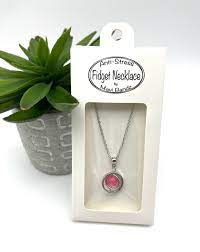 Fidget Necklace Gem Spinn-2