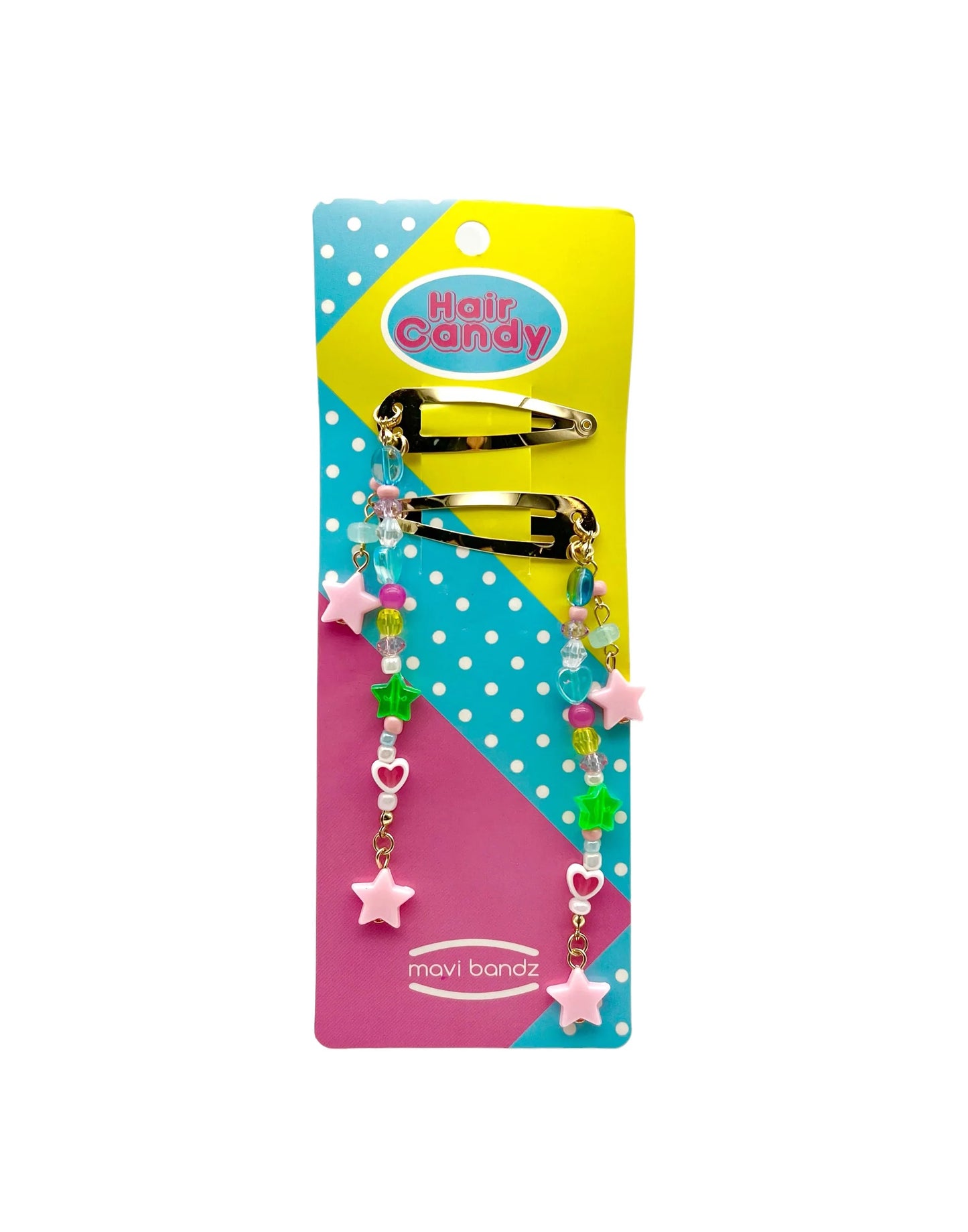 Hair Candy Stars Bead Cli-2